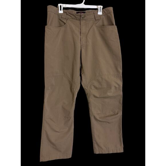 TRU-SPEC Mens 36x30 Lightweight Tactical Cargo Pants Work Brown - Picture 1 of 11